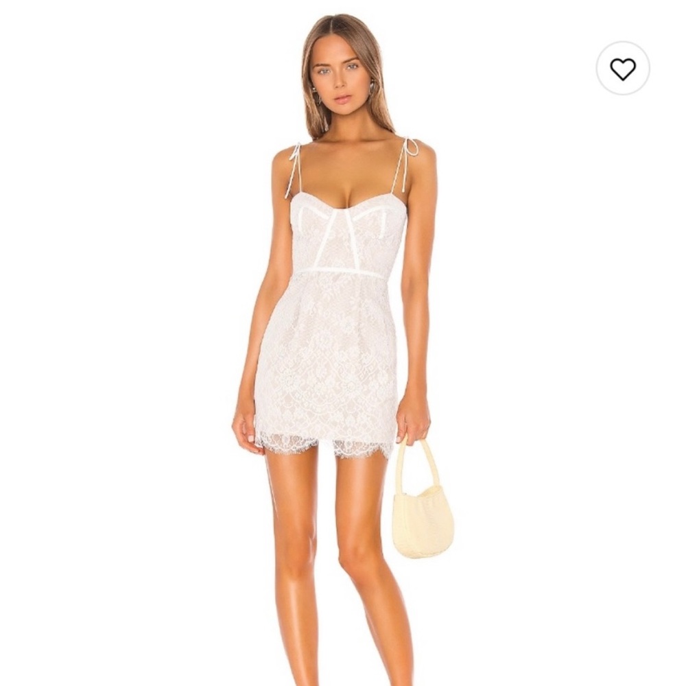 Superdown lace mini dress